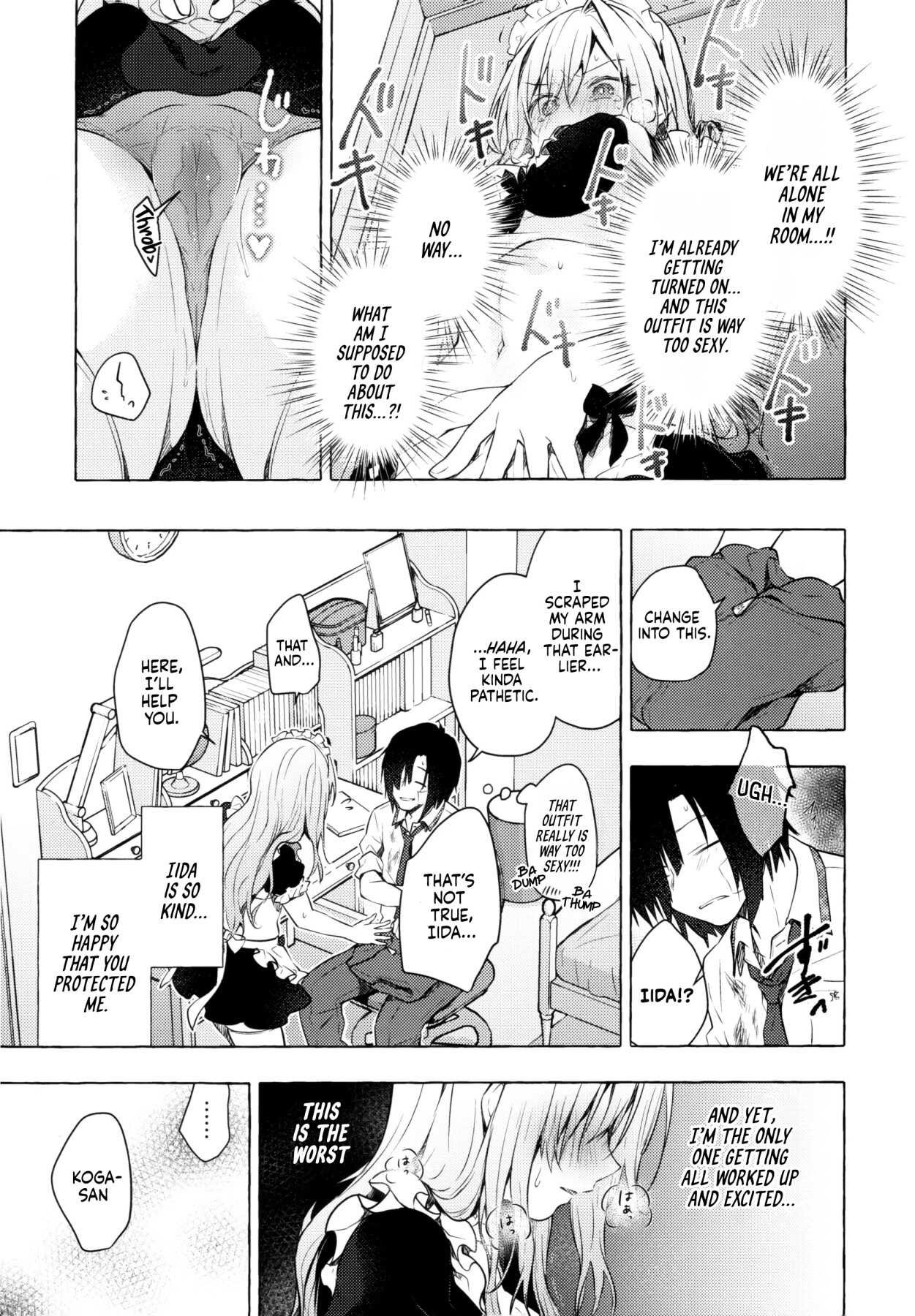 Hentai Manga Comic-Sex with the Gyaru Yuina-chan 3 -My crush is blushing because of me!?--Read-15